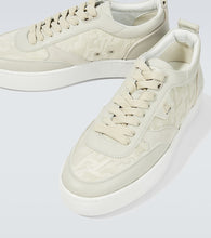 Christian Louboutin Happyrui leather-trimmed sneakers