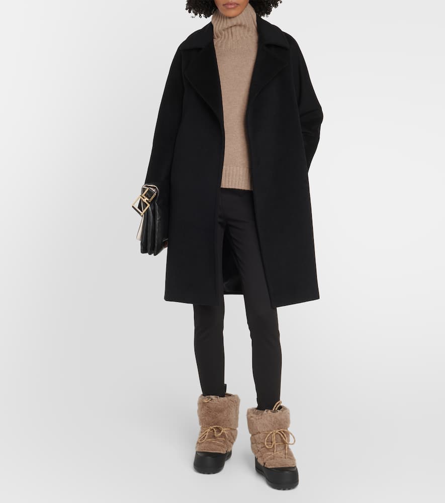 Max Mara Teddy shearling ankle boots