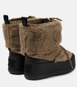 Max Mara Teddy shearling ankle boots