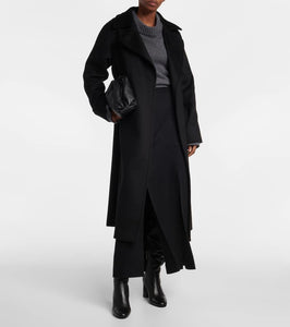 Max Mara Damier leather over-the-knee boots