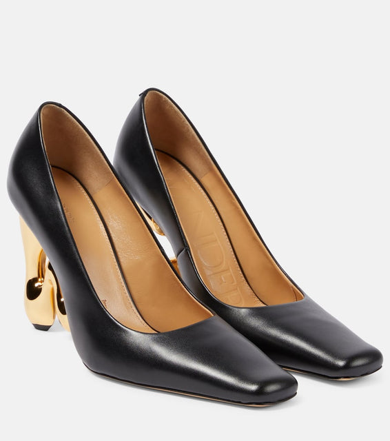 JW Anderson Bubble leather pumps