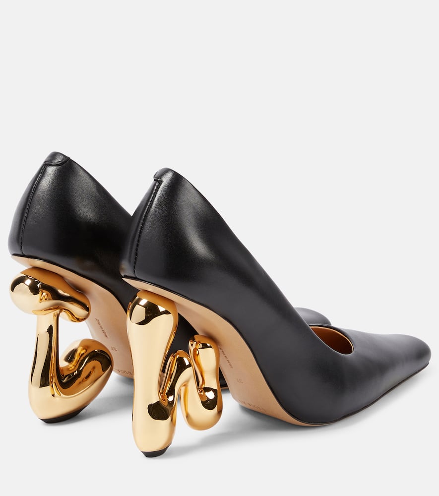 JW Anderson Bubble leather pumps