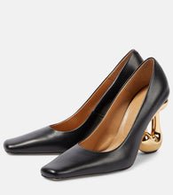 JW Anderson Bubble leather pumps