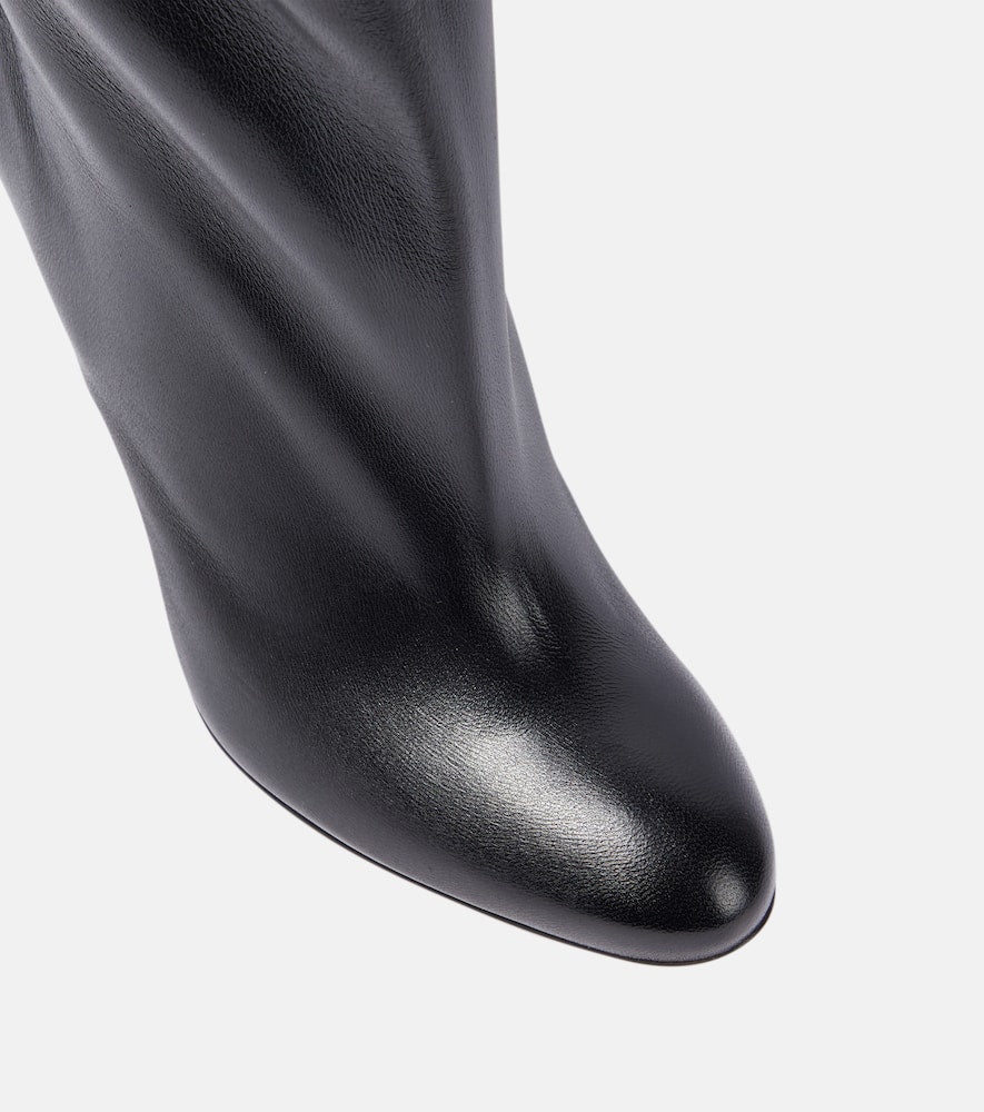 Proenza Schouler Cone leather over-the-knee boots