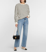 Tory Burch Claire leather ballet flats