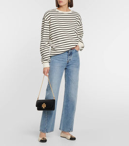 Tory Burch Claire leather ballet flats