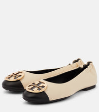 Tory Burch Claire leather ballet flats