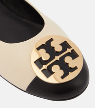 Tory Burch Claire leather ballet flats