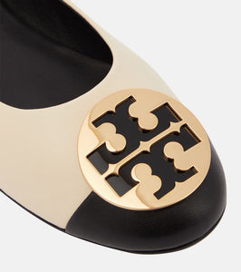 Tory Burch Claire leather ballet flats