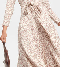 Polo Ralph Lauren Floral jacquard cotton midi dress