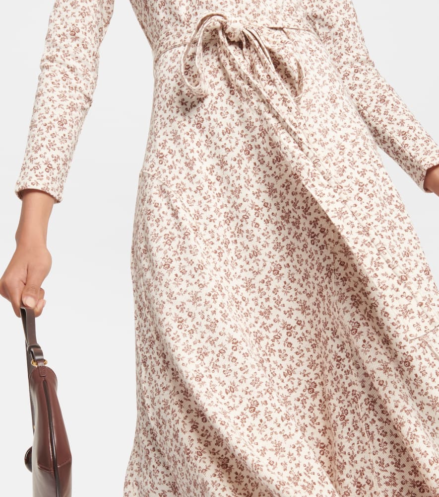 Polo Ralph Lauren Floral jacquard cotton midi dress