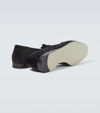 Manolo Blahnik Toro bow-detail velvet flats