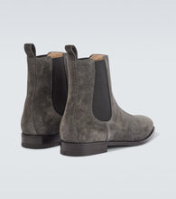 Manolo Blahnik Delsa suede Chelsea boots