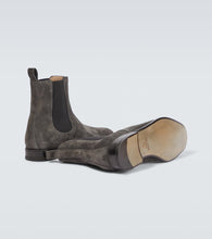Manolo Blahnik Delsa suede Chelsea boots