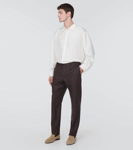 Manolo Blahnik Truro suede loafers