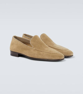 Manolo Blahnik Truro suede loafers