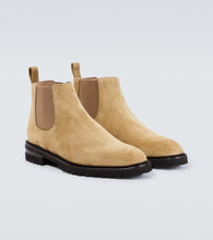 Manolo Blahnik Brompton suede Chelsea boots
