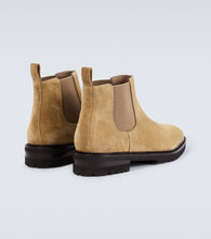 Manolo Blahnik Brompton suede Chelsea boots