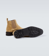 Manolo Blahnik Brompton suede Chelsea boots