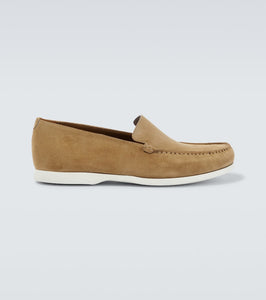 Manolo Blahnik Monaco suede loafers