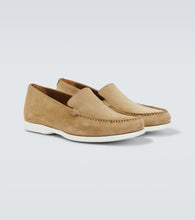 Manolo Blahnik Monaco suede loafers