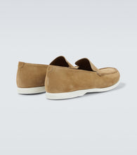 Manolo Blahnik Monaco suede loafers