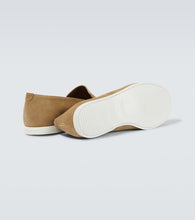 Manolo Blahnik Monaco suede loafers