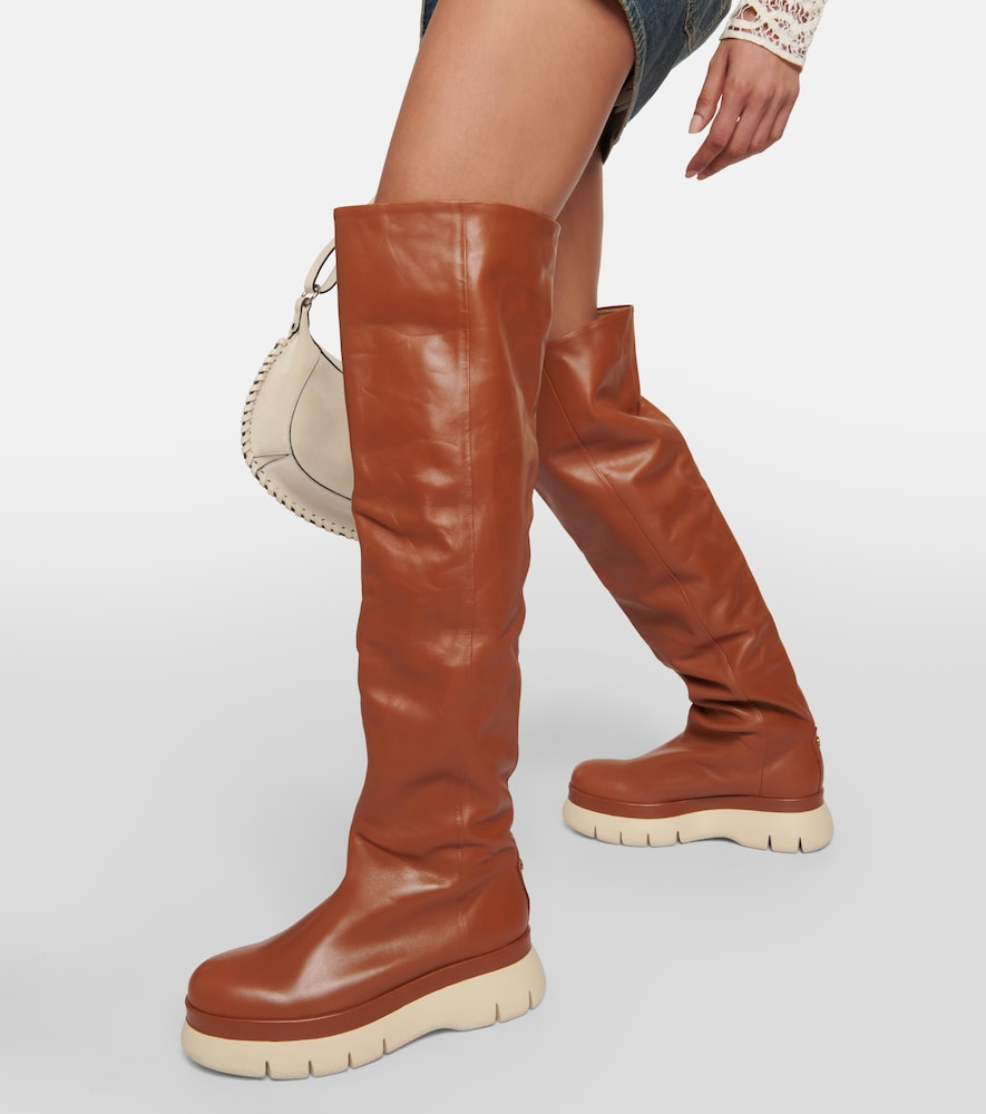 Isabel Marant Malyx leather over-the-knee boots