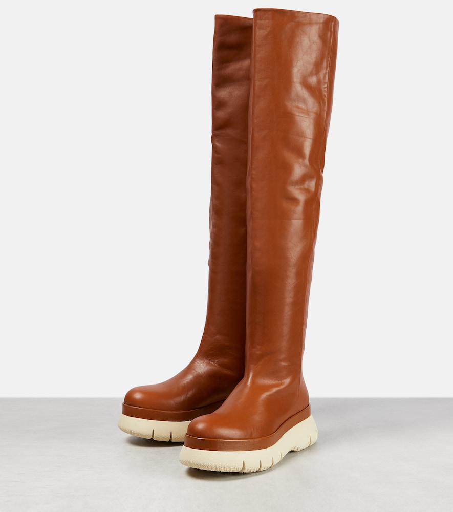 Isabel Marant Malyx leather over-the-knee boots