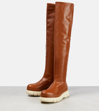 Isabel Marant Malyx leather over-the-knee boots