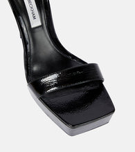 Victoria Beckham Patent leather platform sandals