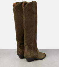 Isabel Marant Denvee suede knee-high boots