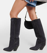 Isabel Marant Lomero suede knee-high boots