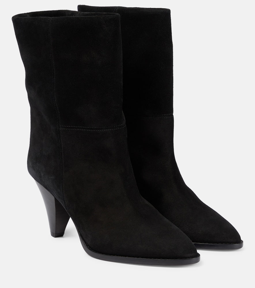 Isabel Marant Rouxa suede ankle boots - Isabel Marant Rouxa 绒面革踝靴