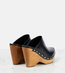 Isabel Marant Tsuko leather clogs