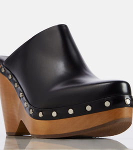 Isabel Marant Tsuko leather clogs