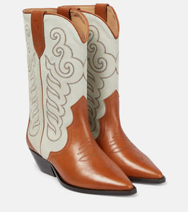 Isabel Marant Duerto embroidered leather boots