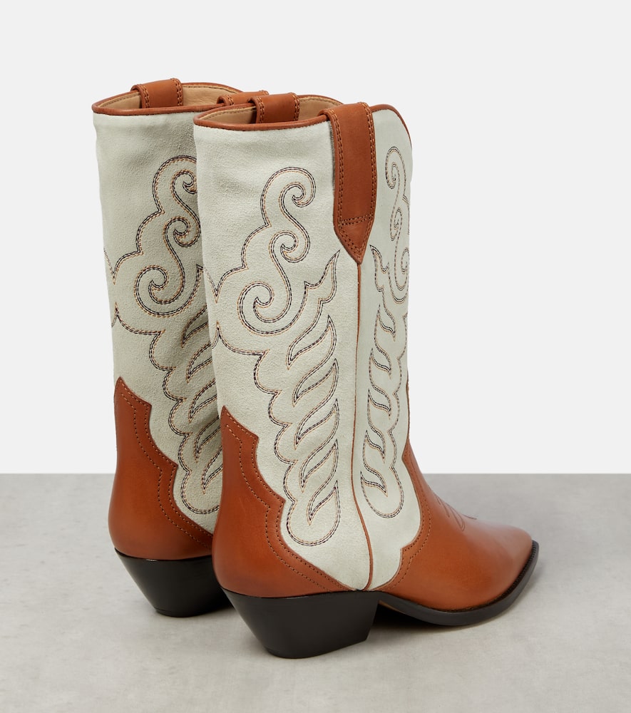 Isabel Marant Duerto embroidered leather boots