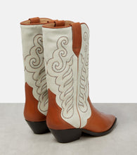 Isabel Marant Duerto embroidered leather boots