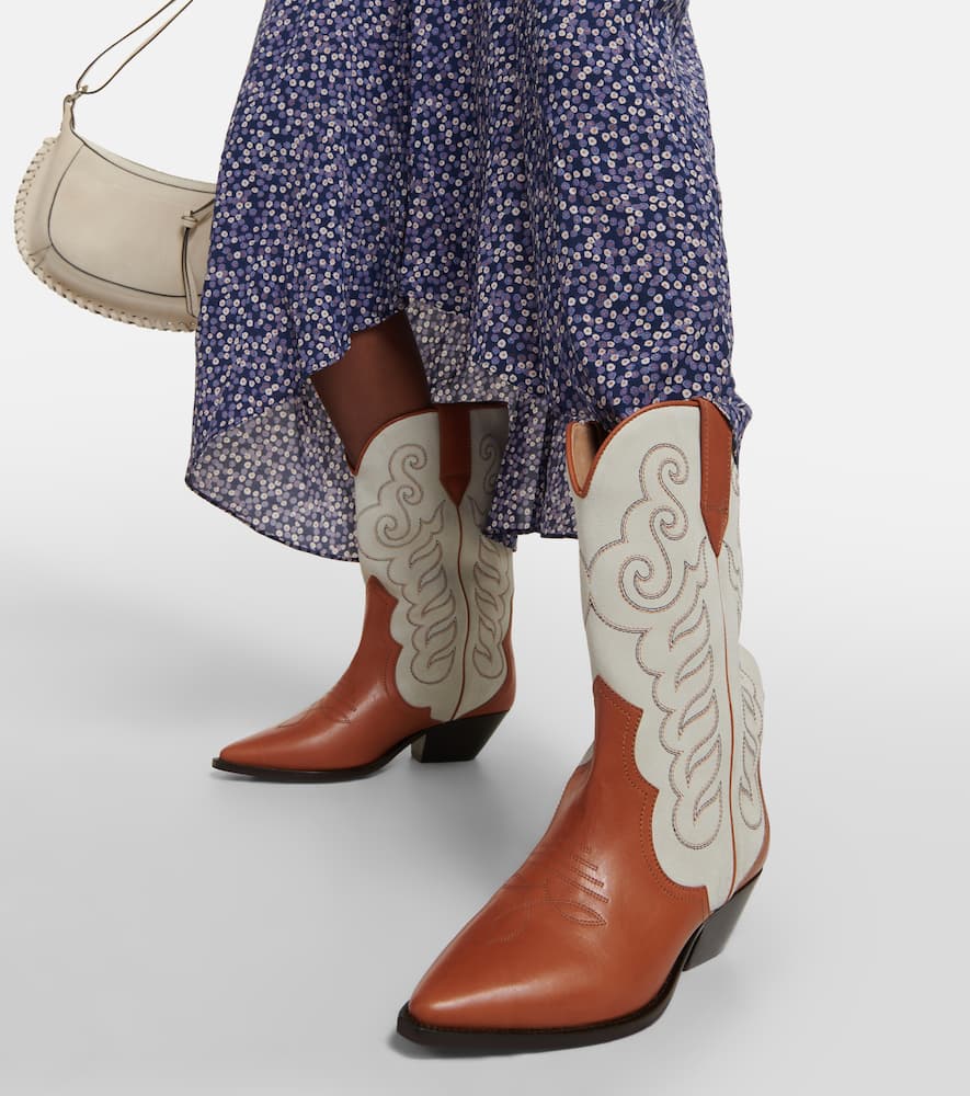 Isabel Marant Duerto embroidered leather boots