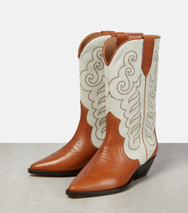 Isabel Marant Duerto embroidered leather boots