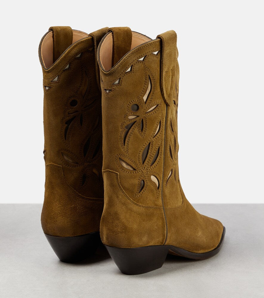 Isabel Marant Duerto suede cowboy boots