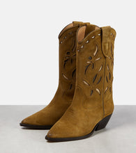 Isabel Marant Duerto suede cowboy boots