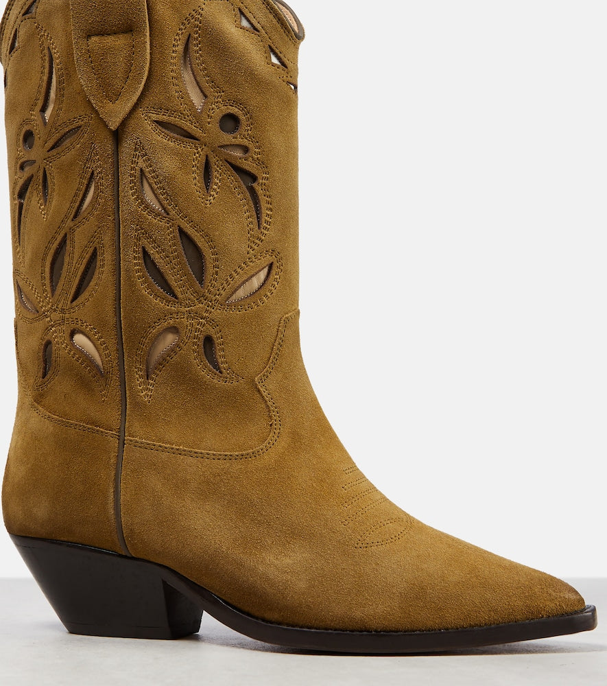 Isabel Marant Duerto suede cowboy boots