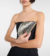 Simkhai Bridget shell clutch