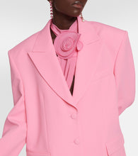 Magda Butrym Single-breasted silk-blend blazer