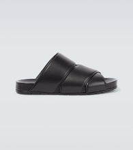 Bottega Veneta Crossover leather sandals