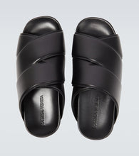 Bottega Veneta Crossover leather sandals