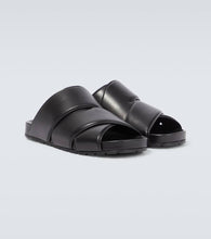 Bottega Veneta Crossover leather sandals