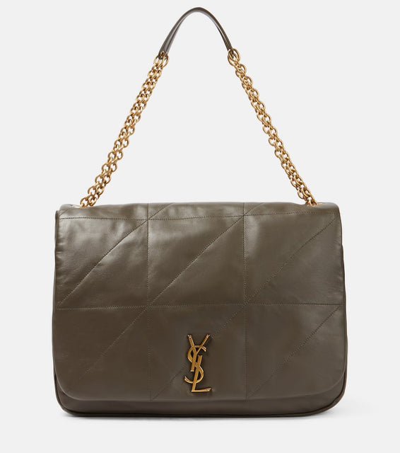 Saint Laurent Jamie 4.3 leather shoulder bag. Shop Saint Laurent Shoulder Bags for women now.